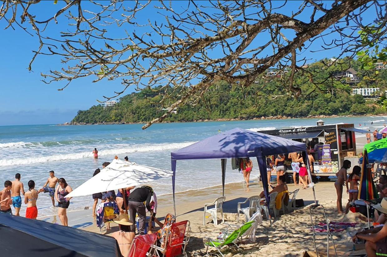 Apartamento à 30 metros da Praia das Toninhas Ubatuba Extérieur photo